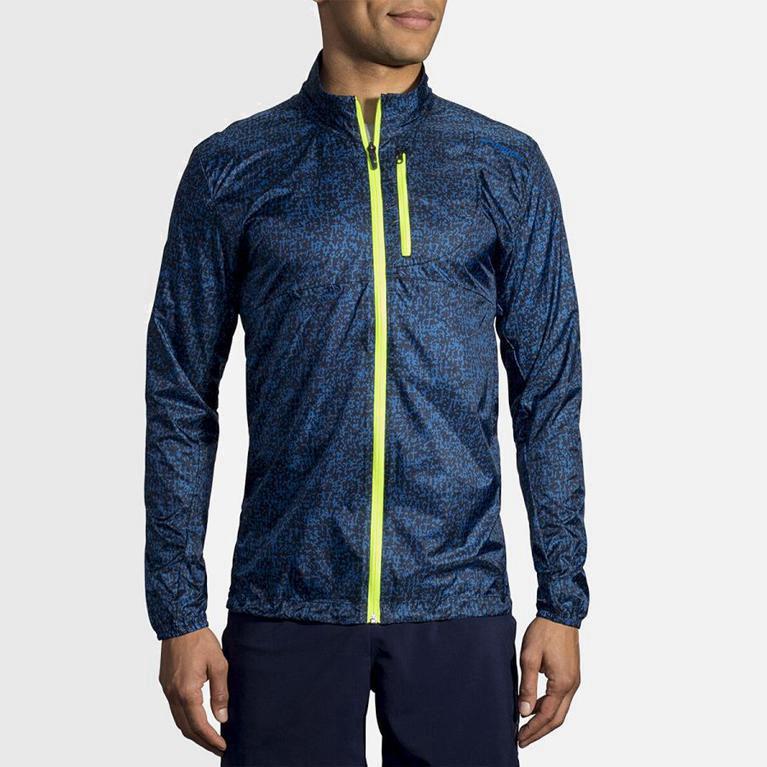 Brooks Lsd - Chaquetas Hombre - Azules (PO3690147)